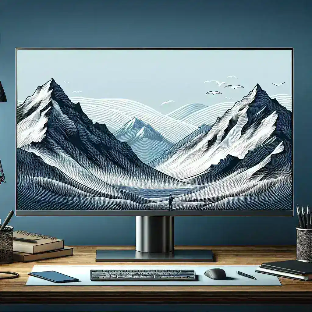 What is a frameless or bezel-less LCD monitor?